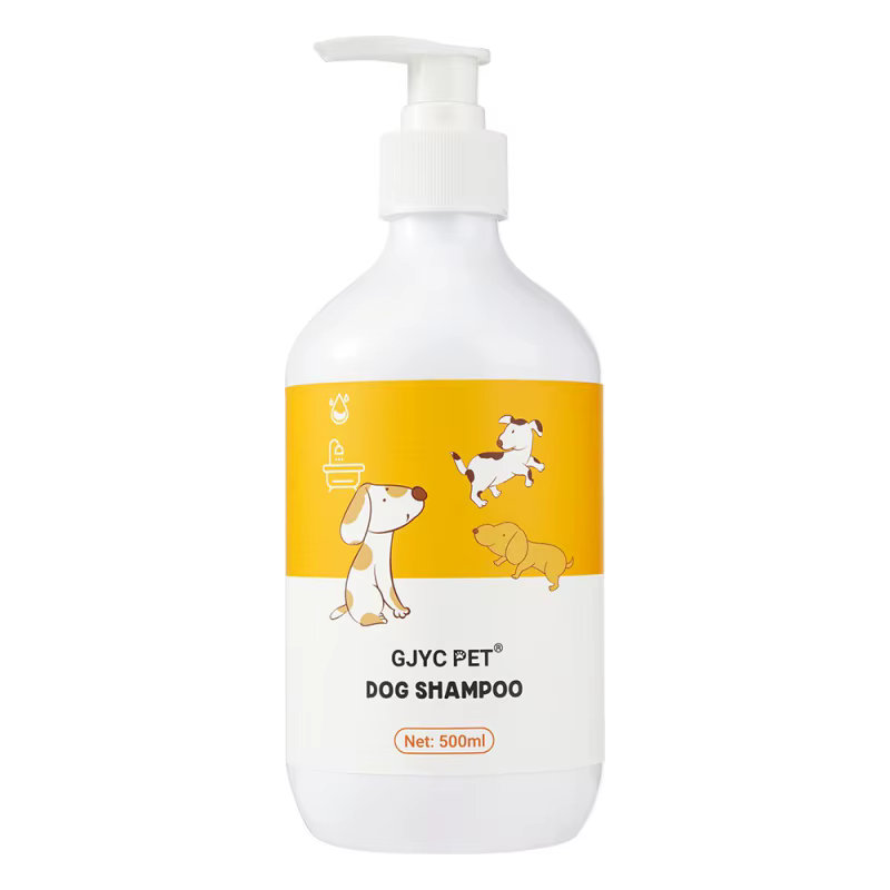 Shampoing revitalisant pour chien, bain pour animaux de compagnie, Gel douche doux, fournitures de bain générales, stérilisation, déodorant, démangeaisons parfumées, 500ML