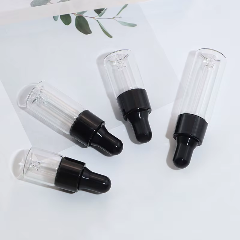 Petit flacon compte-gouttes Transparent de 1ml
