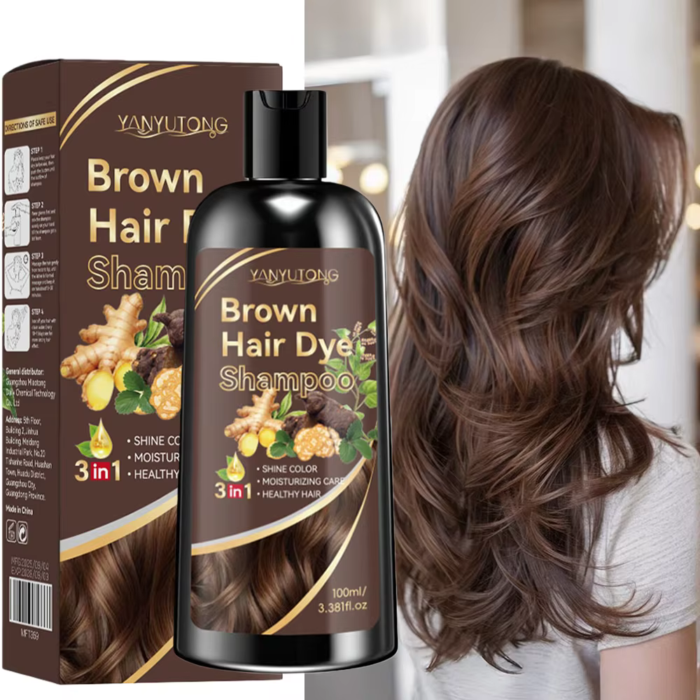 Shampoing traité de couleur au curcuma 3 en 1