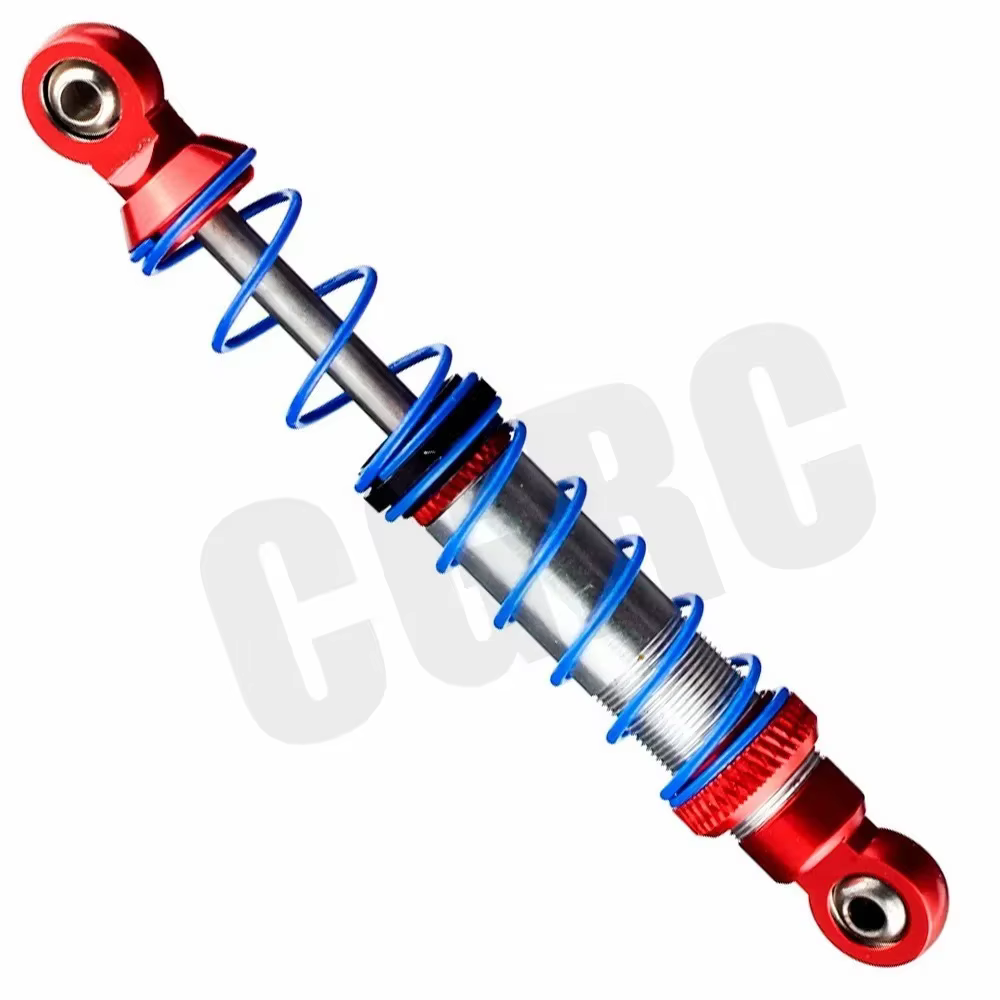 Amortisseur en métal réglable à l'huile, 80mm 90mm 100mm 110mm 120mm, pour pièces de voiture 1/10 RC, camion chenille axiale SCX10 TRX4 D90