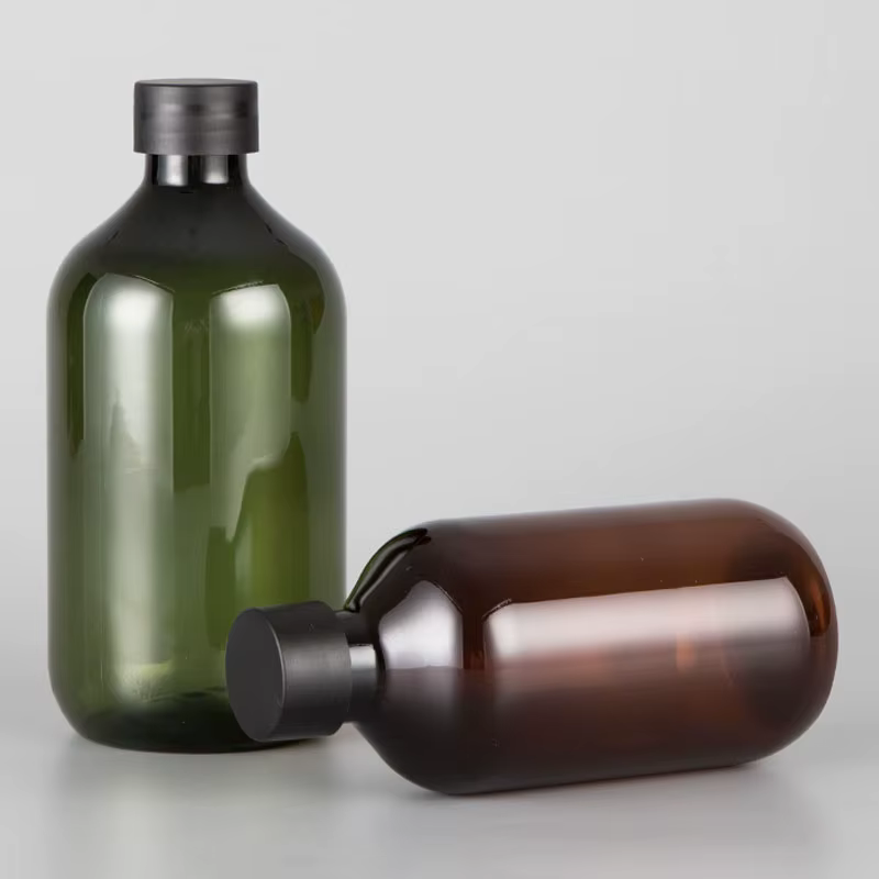 Shampooing liquide en plastique