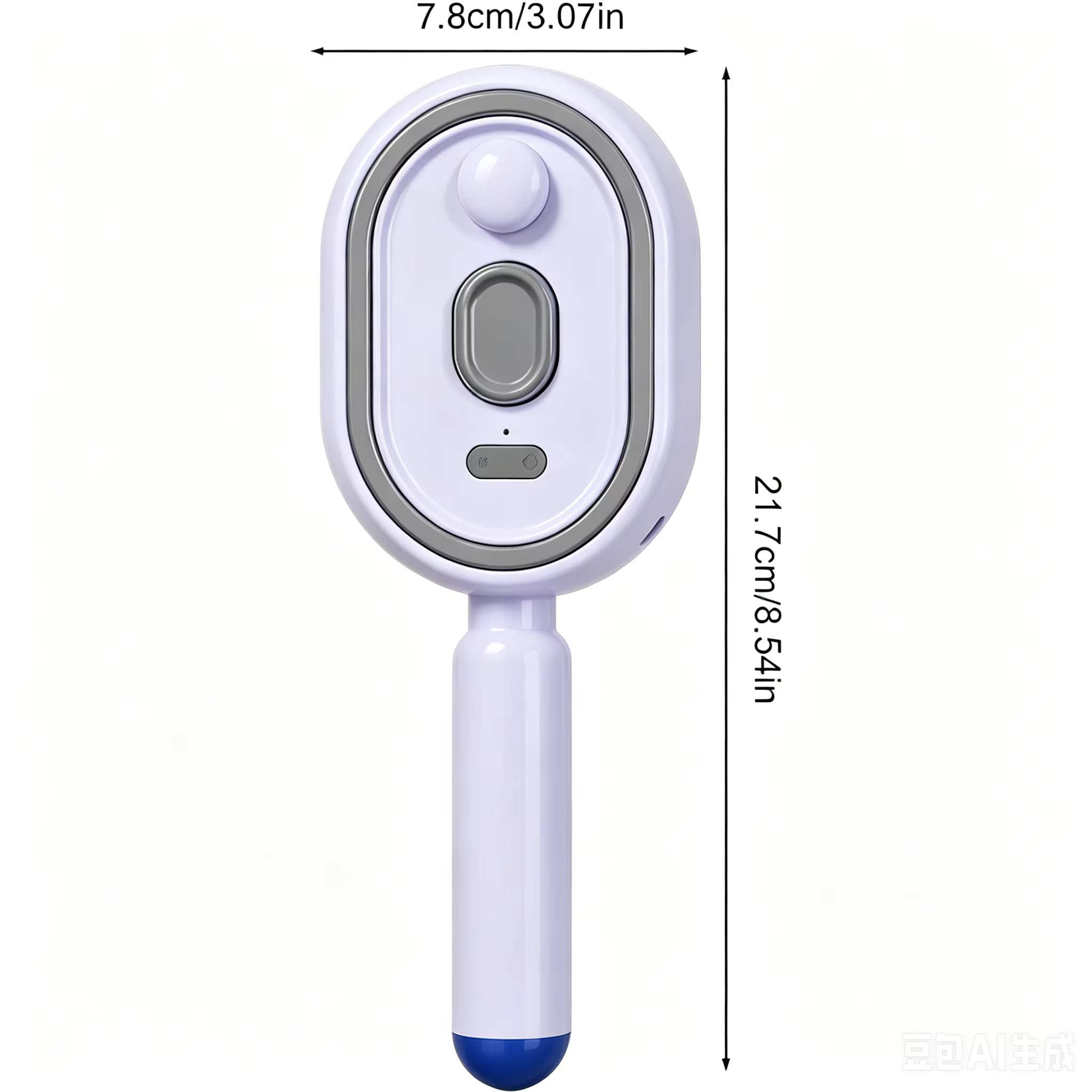Brosse à cheveux électrique pulvérisatrice