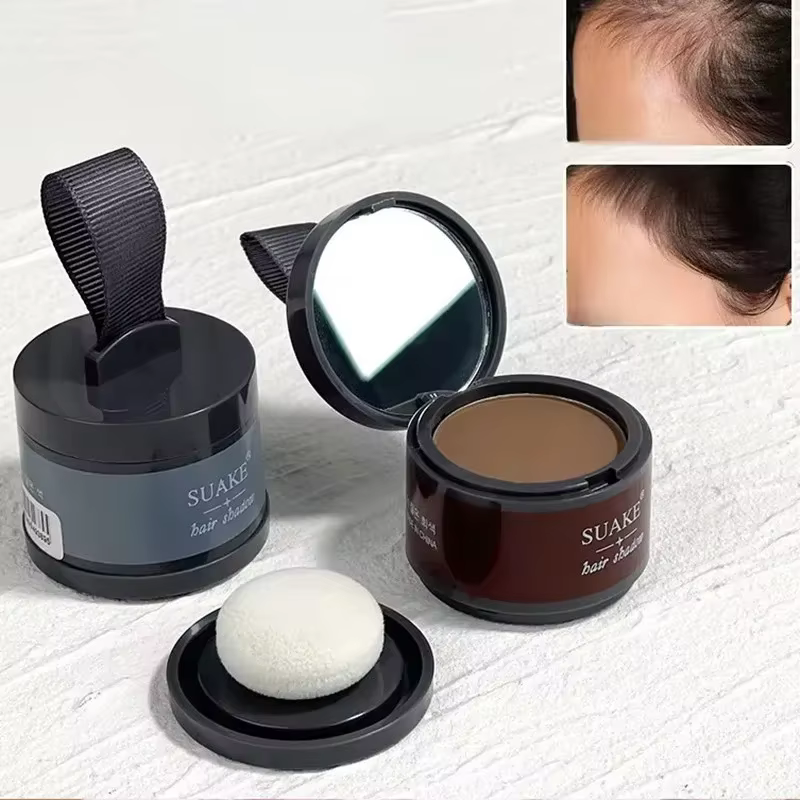 Poudre de ligne de cheveux 4 couleurs