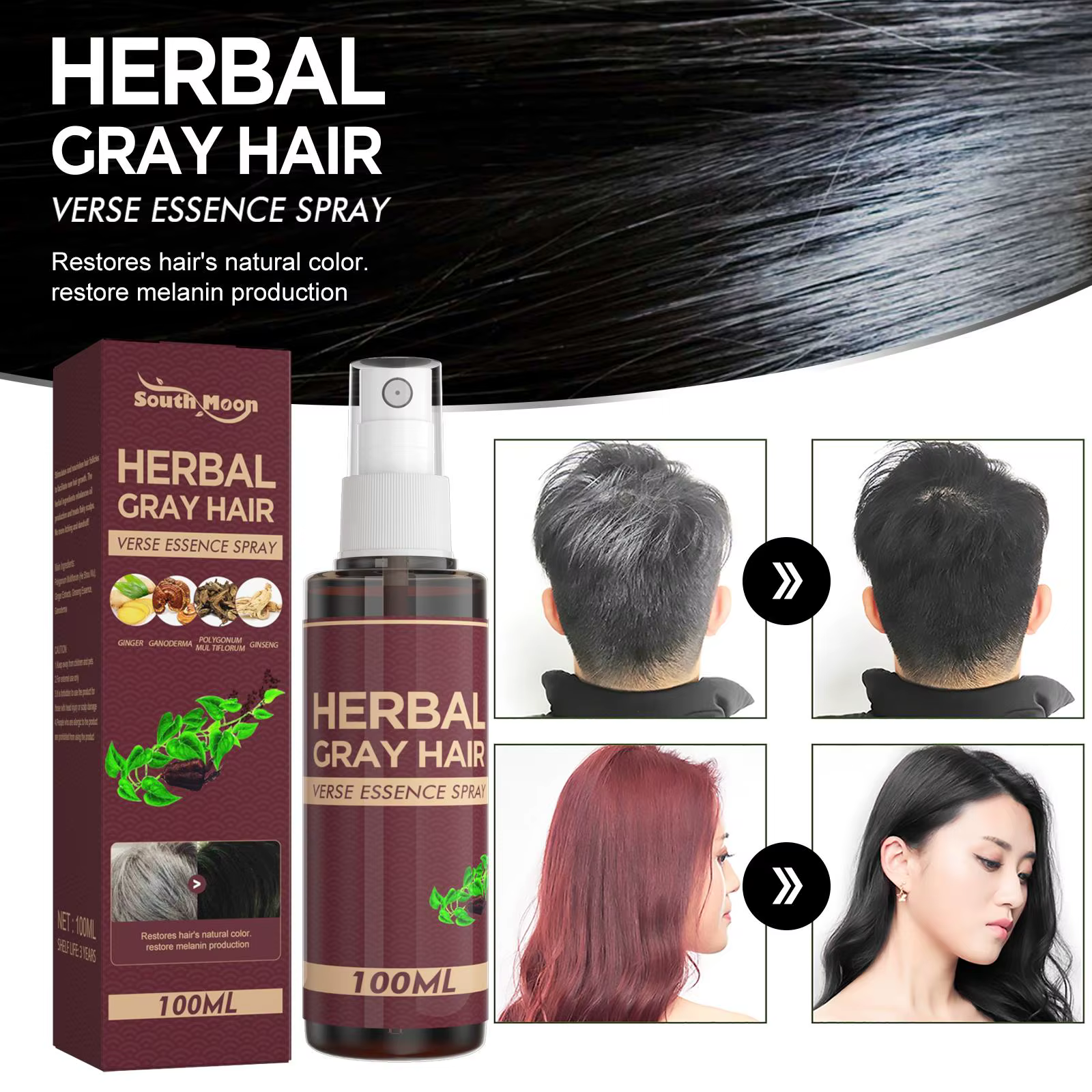 Sérum de traitement des cheveux