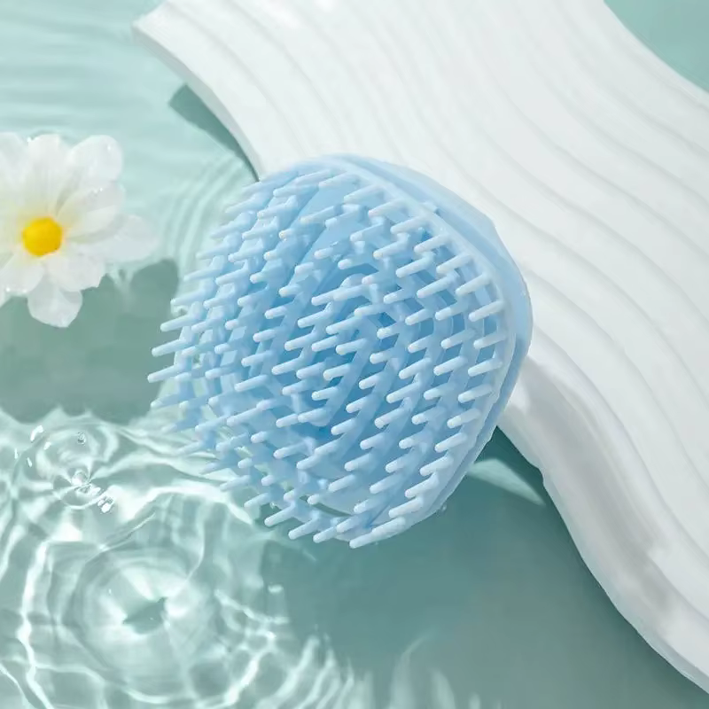 1 brosse de massage du cuir chevelu