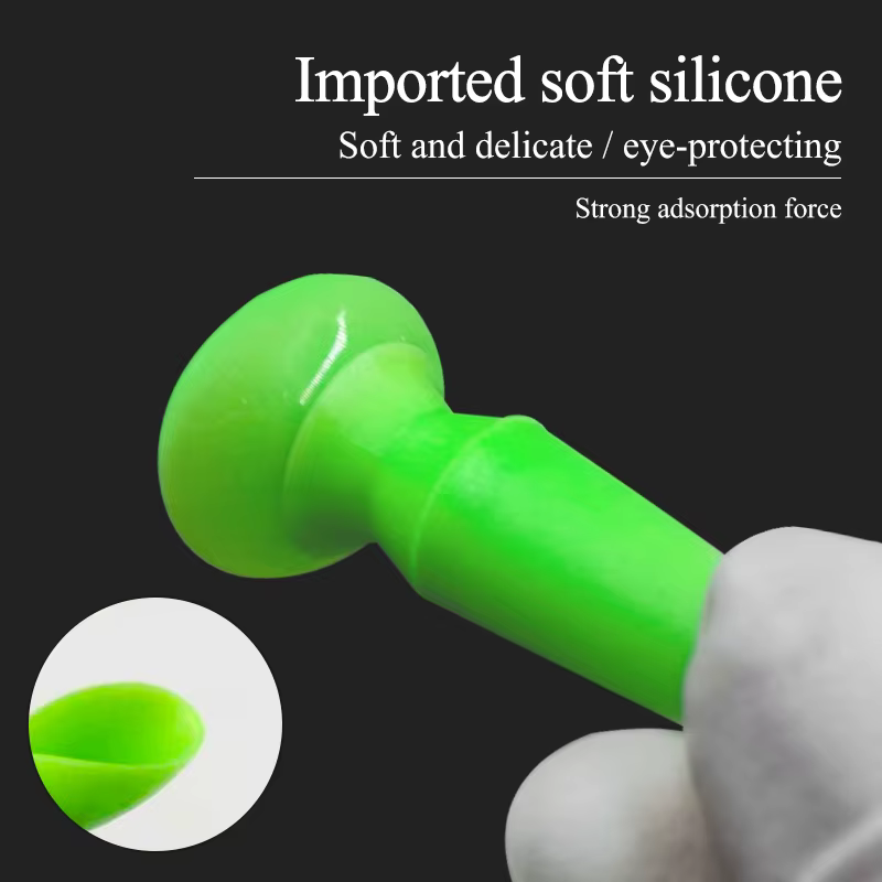 Couvercle de protection de globe oculaire intégré en Silicone souple, avec absorbeur, bouclier oculaire pour Instruments de blanchiment, chirurgie ophtalmique