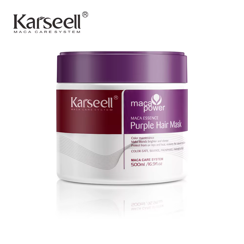 Karseell – masque capillaire violet professionnel