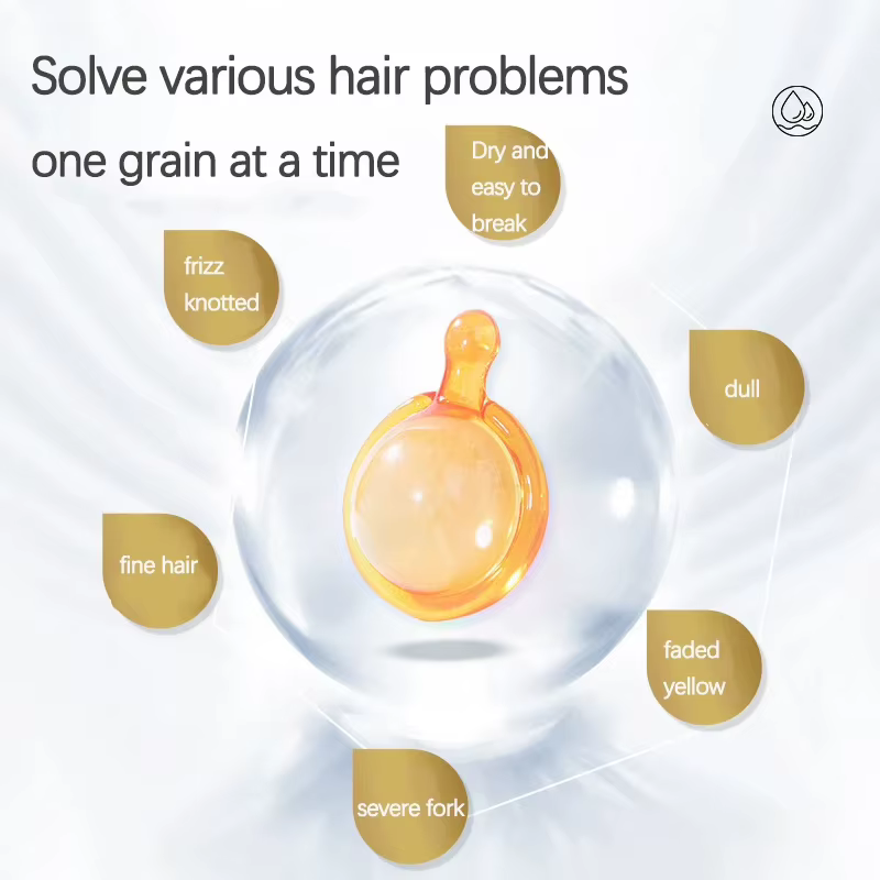 Huile complexe de vitamine KerBrian pour cheveux abîmés