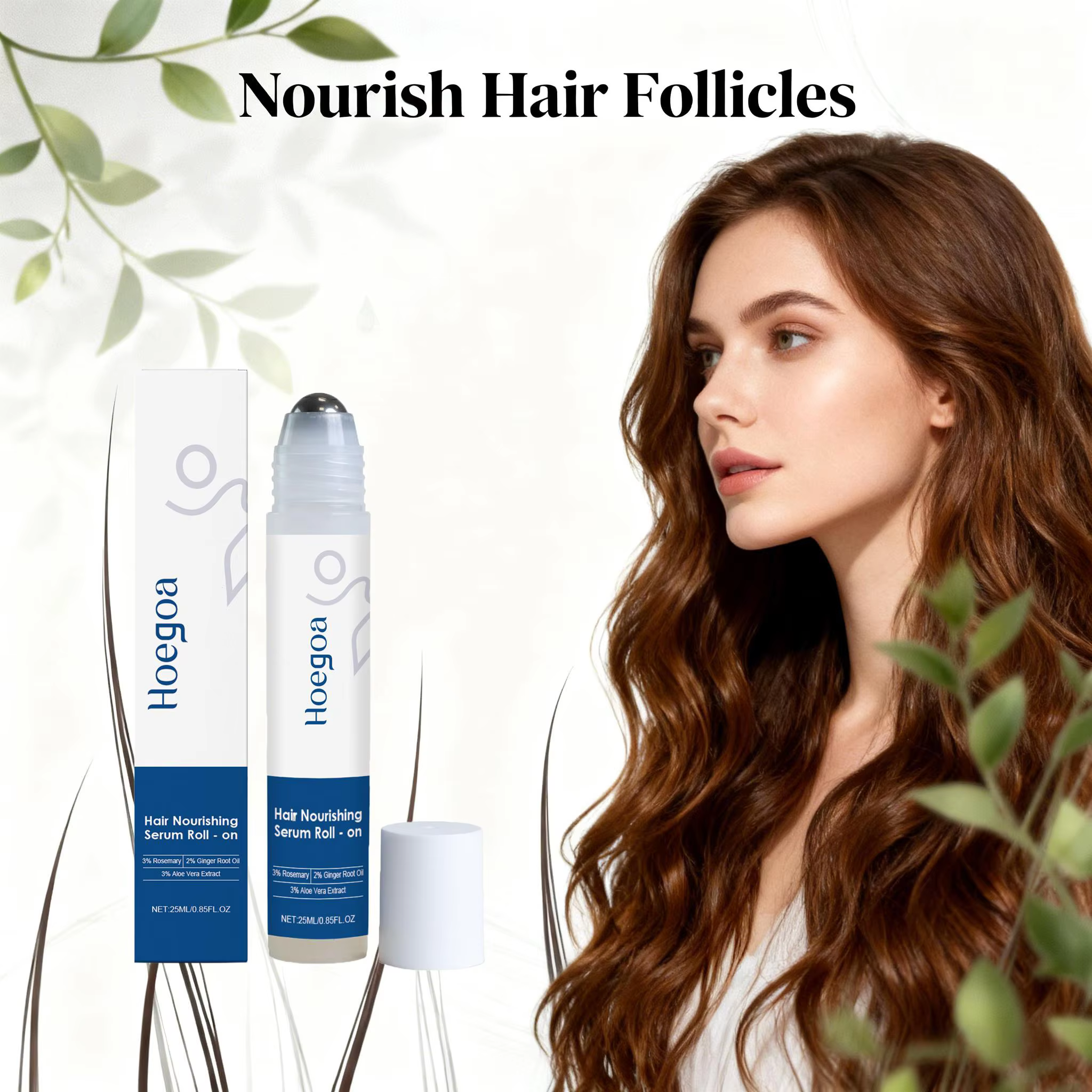 Sérum nourrissant pour cheveux au romarin