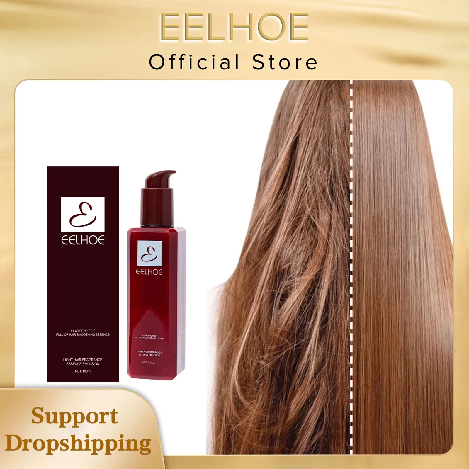 EELHOE – revitalisant pour cheveux lisses