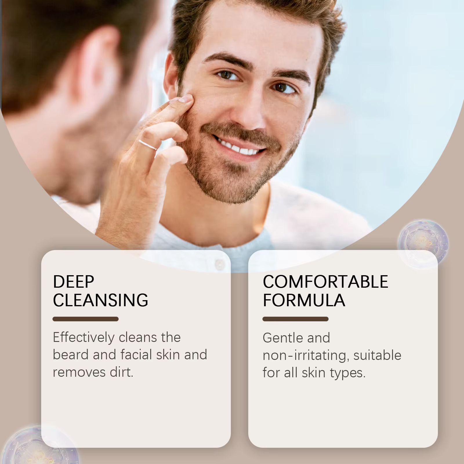 Shampoo pour barbe de qualité supérieure