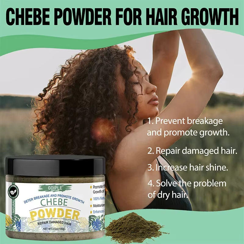 Huile de chebe pour la croissance des cheveux africains