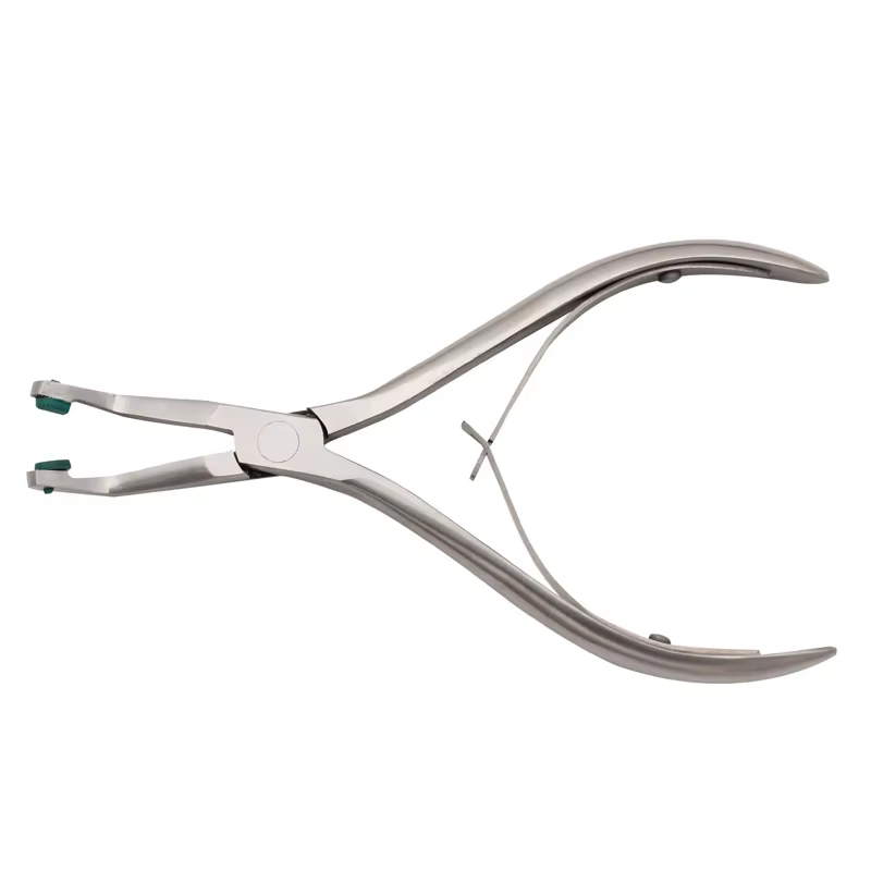 Pince dissolvant de couronne dentaire avec pointes vertes en caoutchouc vert, outils de dissolvant de couronne temporaire pour dentiste, 1 pièce