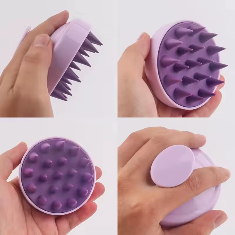 Brosse à shampooing en silicone