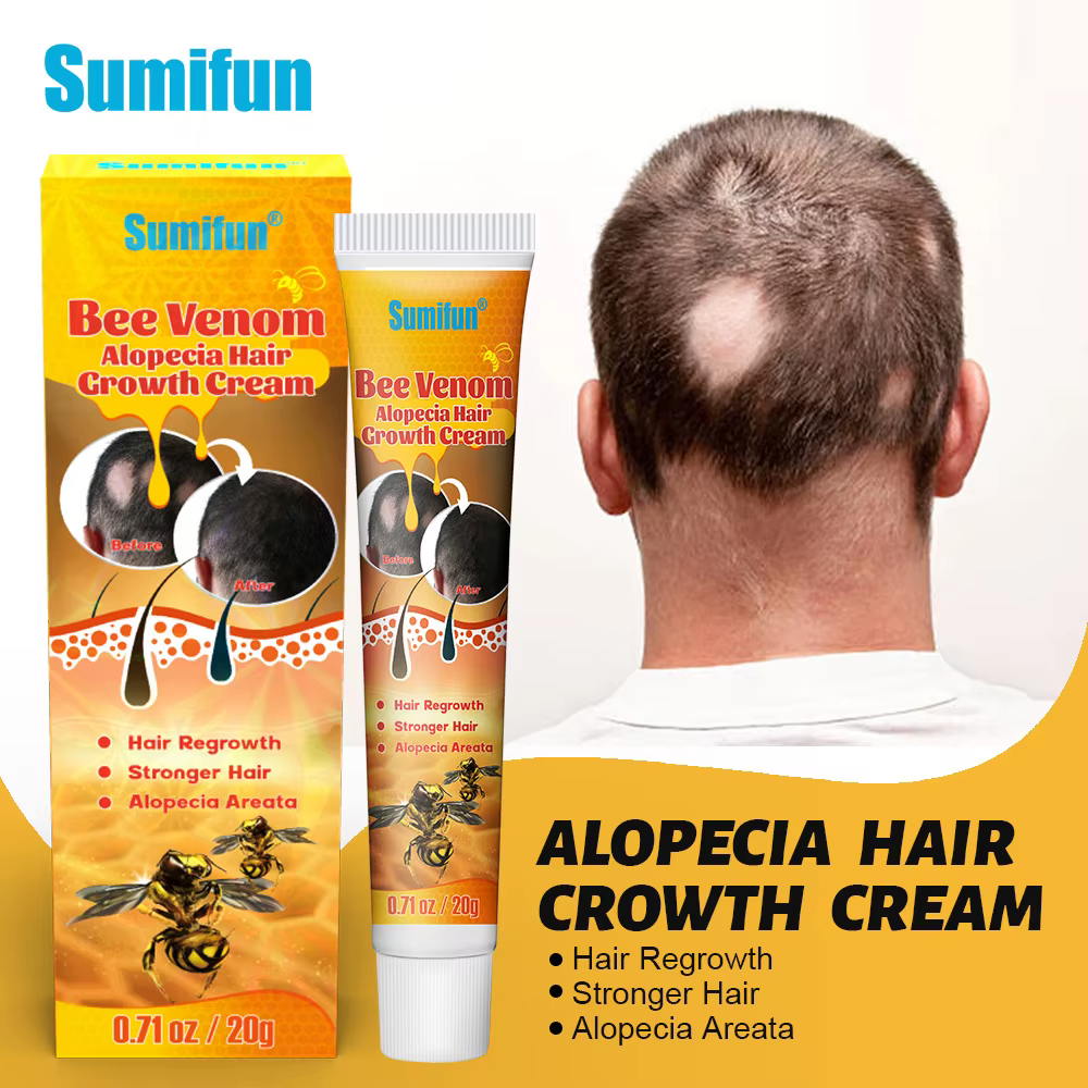 Crème de croissance des cheveux