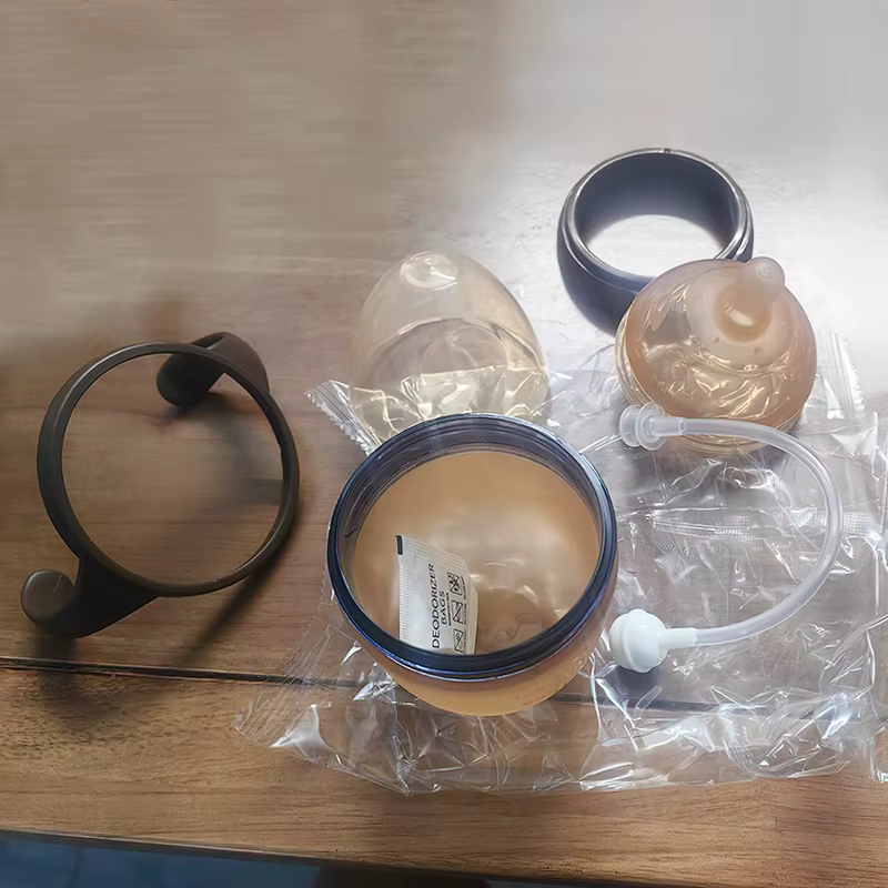 Bouteilles pour nouveau-né en Silicone sans BPA, avec poignée, à large ouverture, 0-36 mois, Anti-étouffement, biberons d'alimentation au lait pour bébé, 150ML/250ML