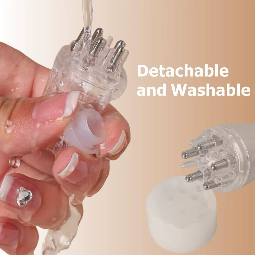 Applicateur d'huile capillaire – Peigne de massage du cuir chevelu pour soins et relaxation des cheveux