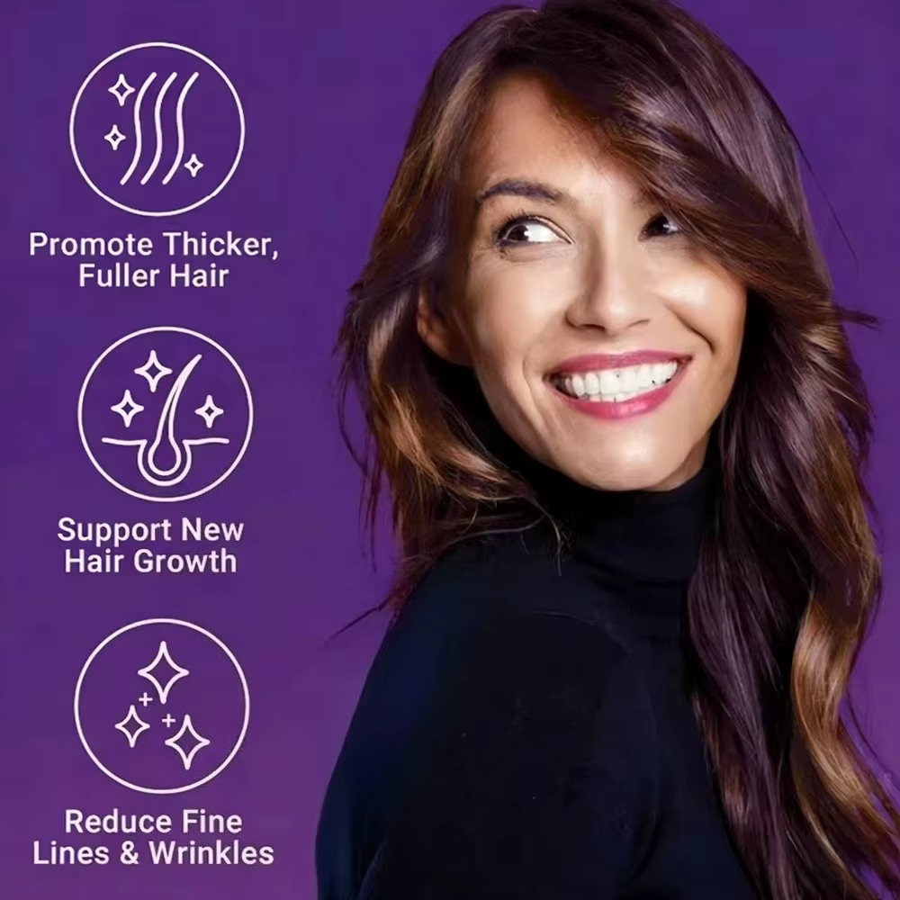 Nouveau Complément Capillaire 2026 : Soutient la Densité des Cheveux, Nourrit les Racines du Cuir Chevelu, Augmente le Volume pour des Cheveux Plus Fournis et Brillants en 2 Mois