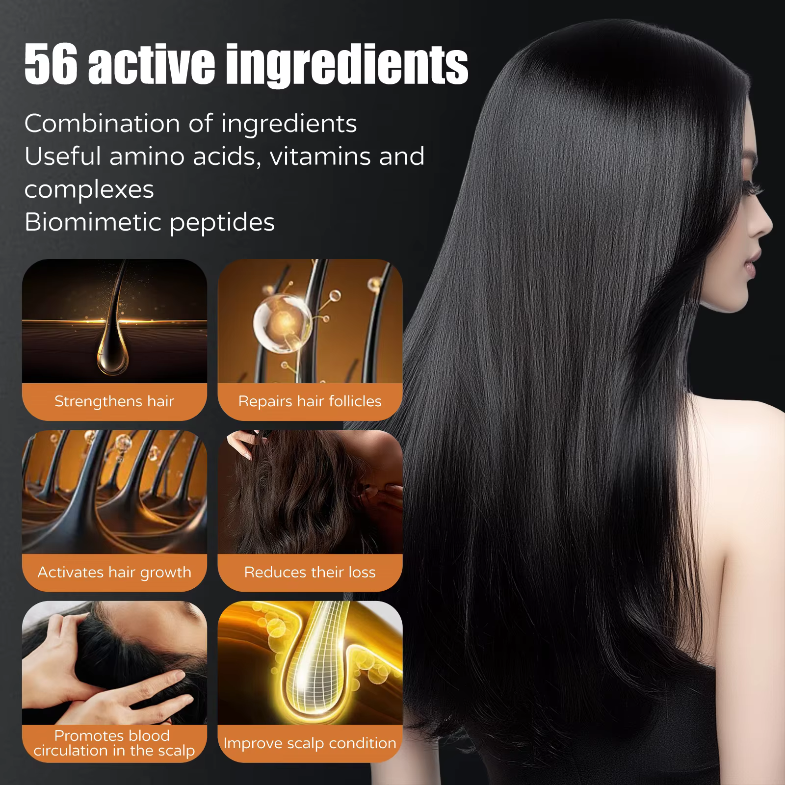Sanendi coréen sérum de croissance des cheveux P-HL Ptx Peptide Essence Dr.Pen Booster Solution Anti-perte