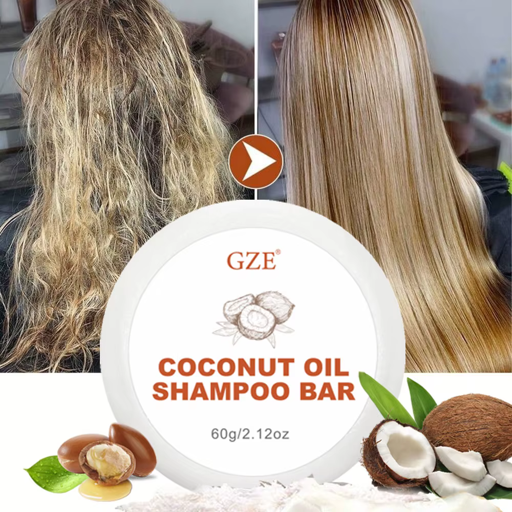 Barre de shampoing à l'huile de coco GZE