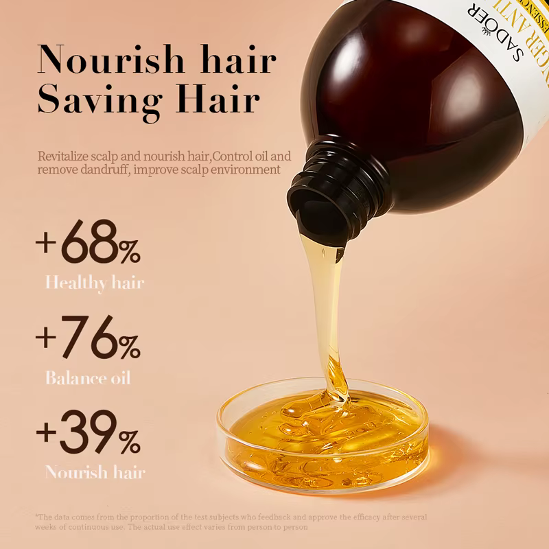 Shampoing Anti-perte de cheveux au gingembre