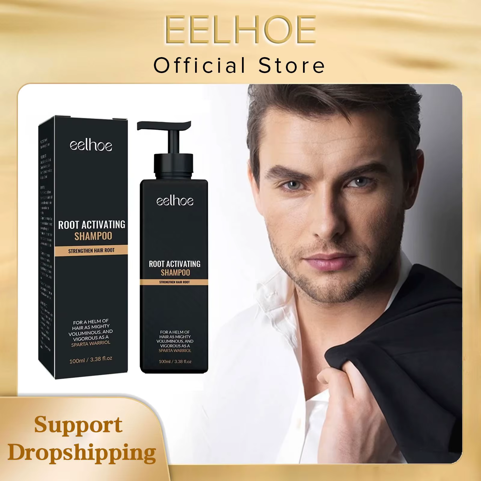 EELHOE shampooing épaississant les cheveux traitement de repousse Anti perte