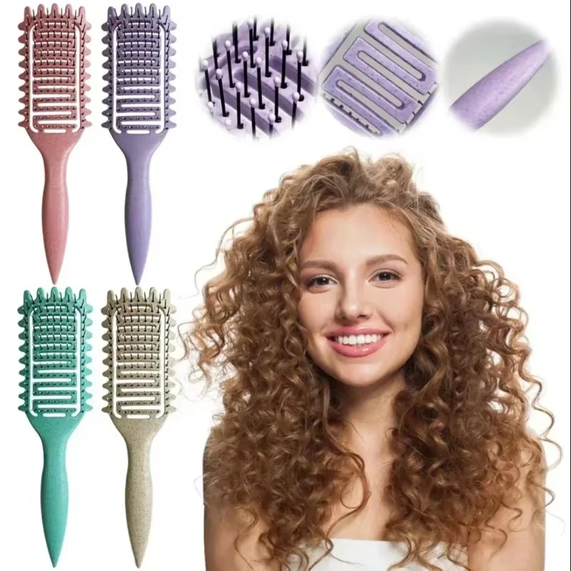 Brosse de coiffure pour cheveux bouclés et humides