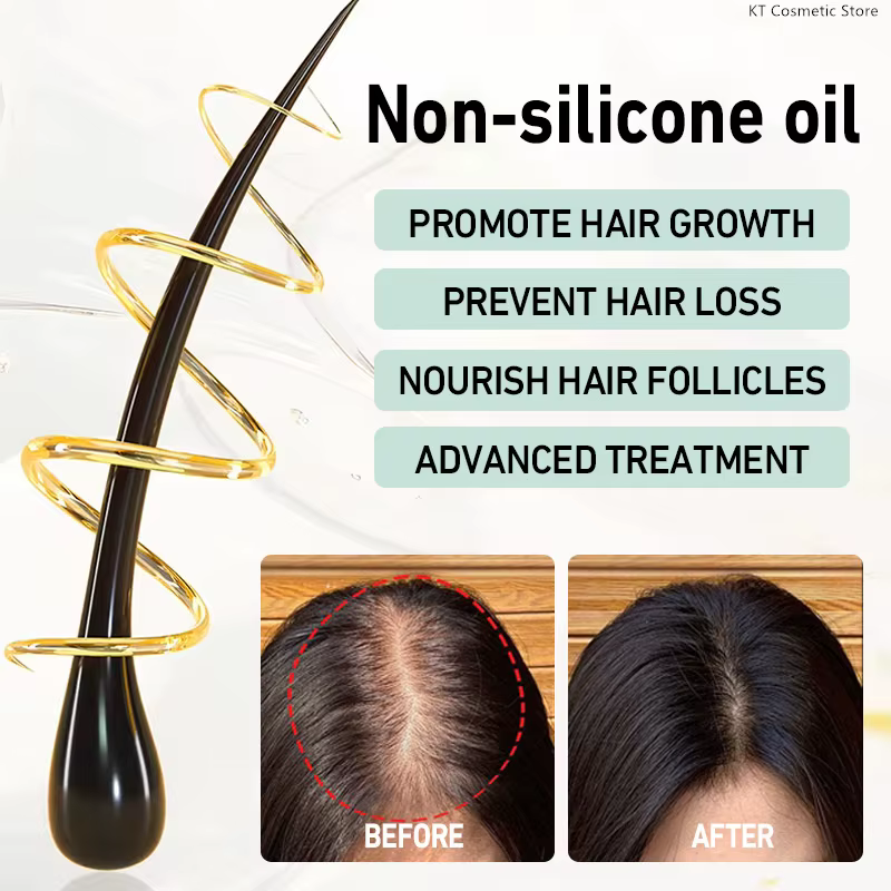 Huile de croissance rapide des cheveux