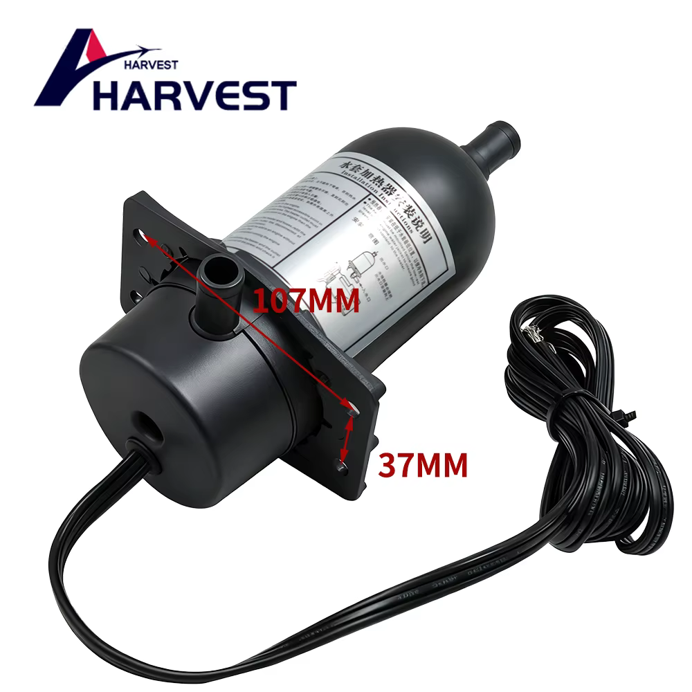 Chauffe-eau générateur Diesel 500W 1000W 1500W 2000W 120V 240V, préchauffeur auto-circulant, Thermostat, pièces de gaine diesel
