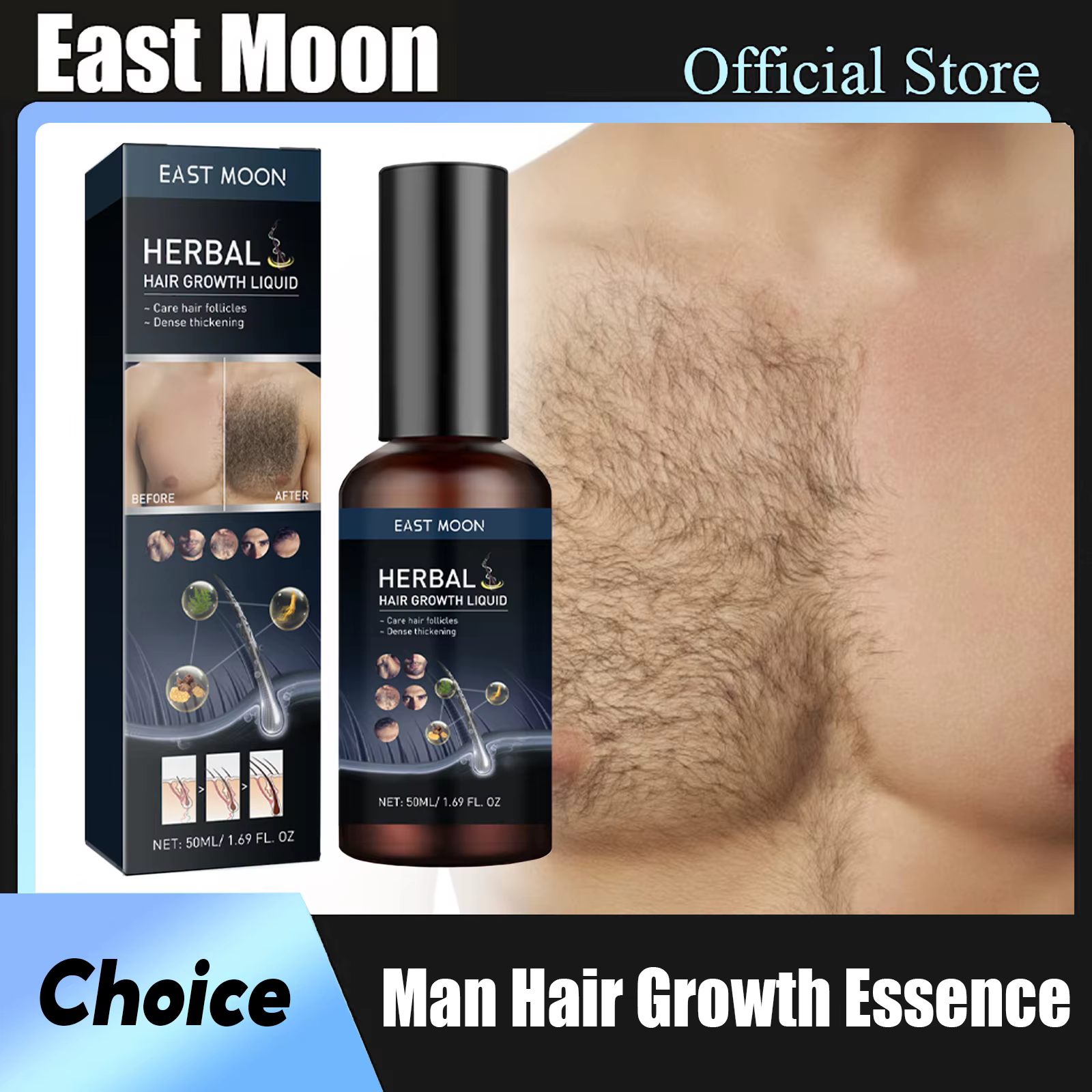 Sérum de croissance des cheveux
