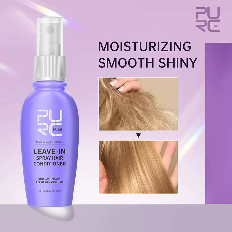 Soin capillaire sans rinçage PURC 55ml à l'huile de coco