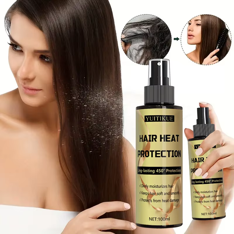 Spray de protection contre la chaleur des cheveux