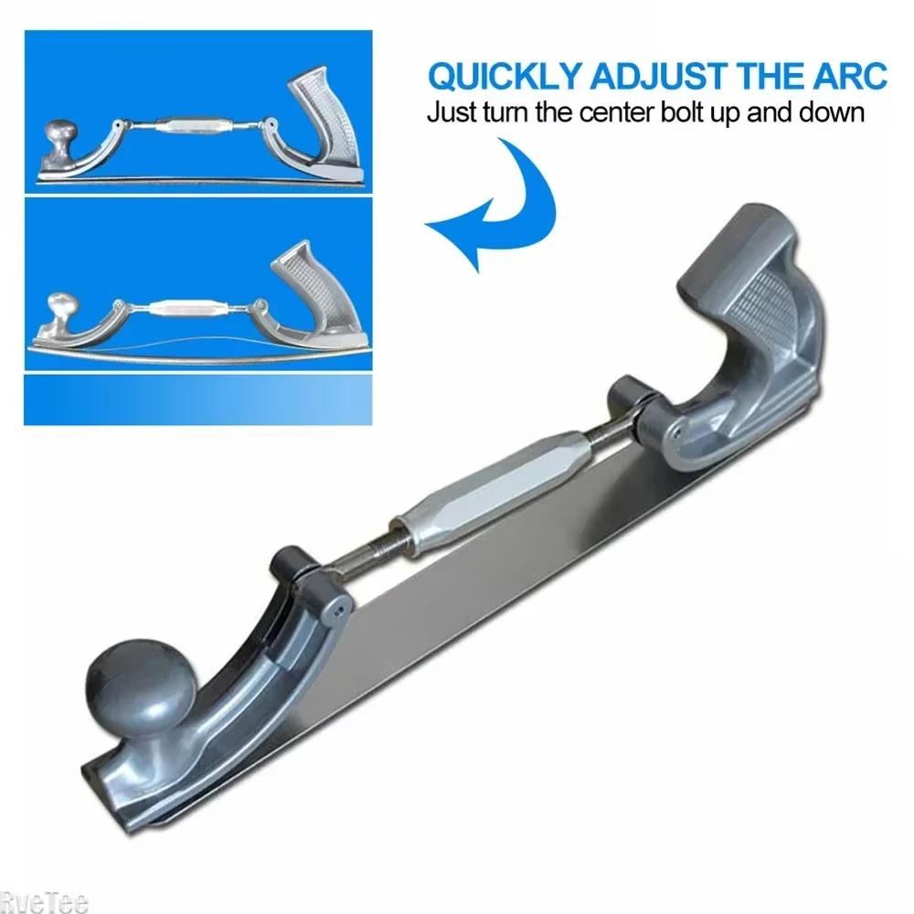 Limes à dents fraisées à cadre réglable de 14 pouces, polisseuse de carrosserie de voiture, polissage de panneaux métalliques, support d'outils de fichiers en acier incurvé, Kits de débosselage