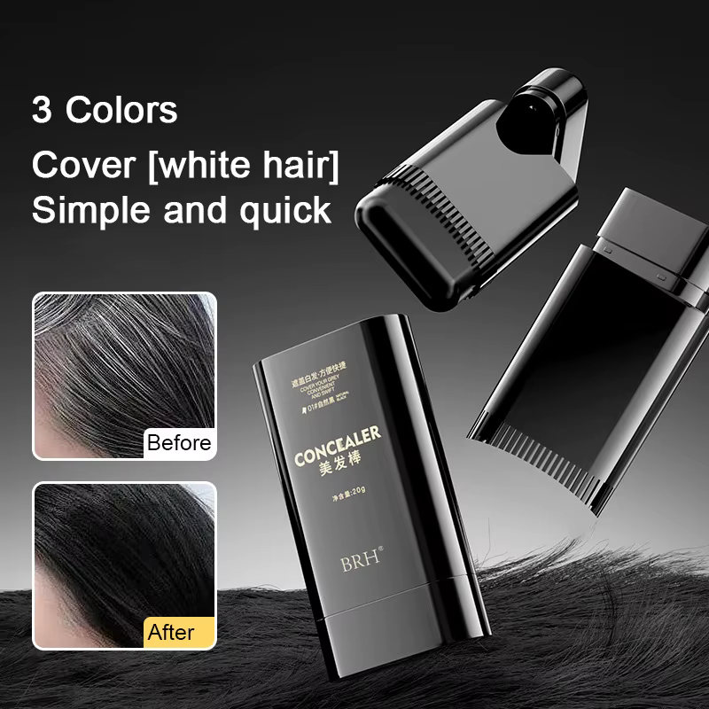 Bâton de teinture capillaire jetable 3 couleurs