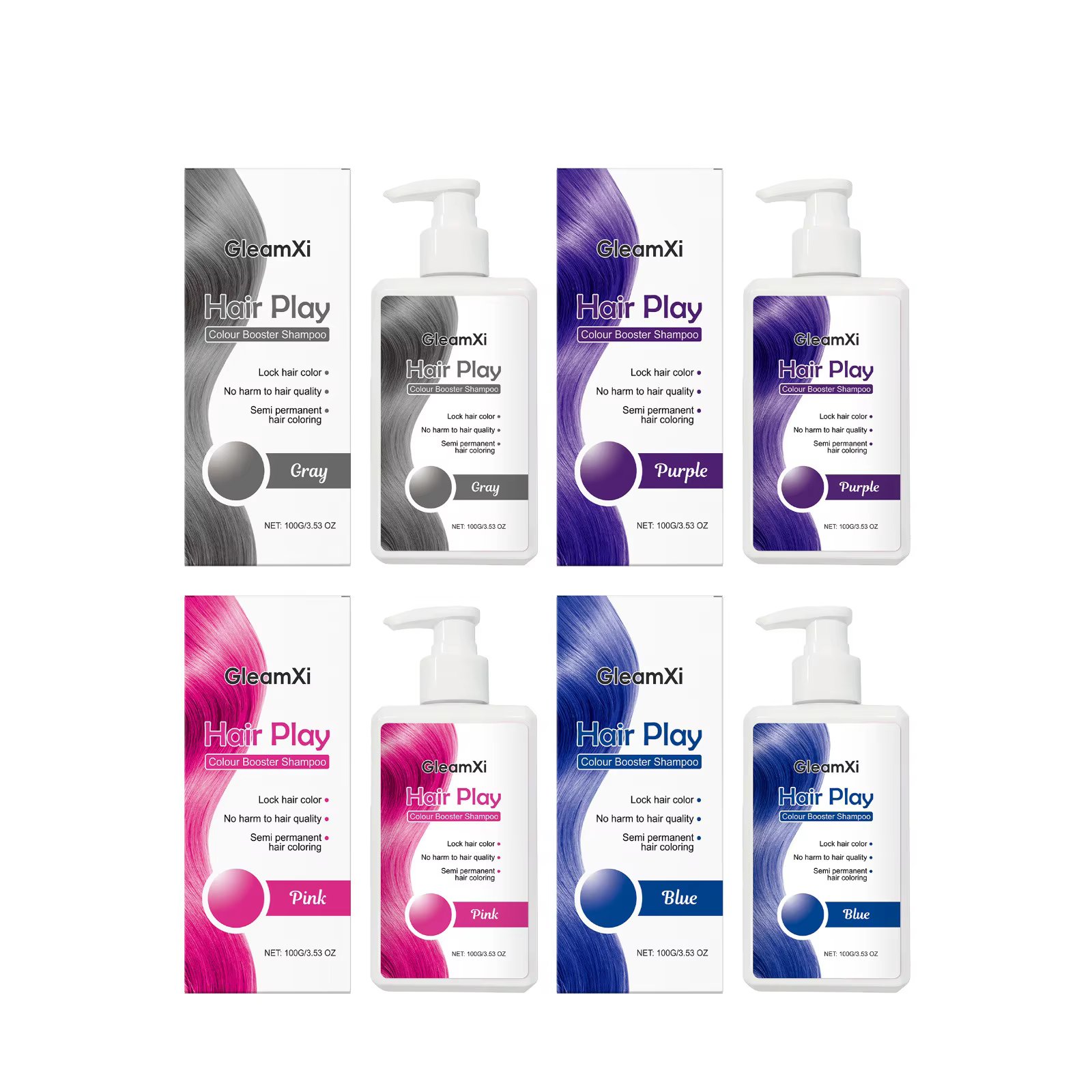 Shampoing colorant pour cheveux, améliore la Protection de la teinture des cheveux, estompe jaune après l'eau, fixation Non irritante