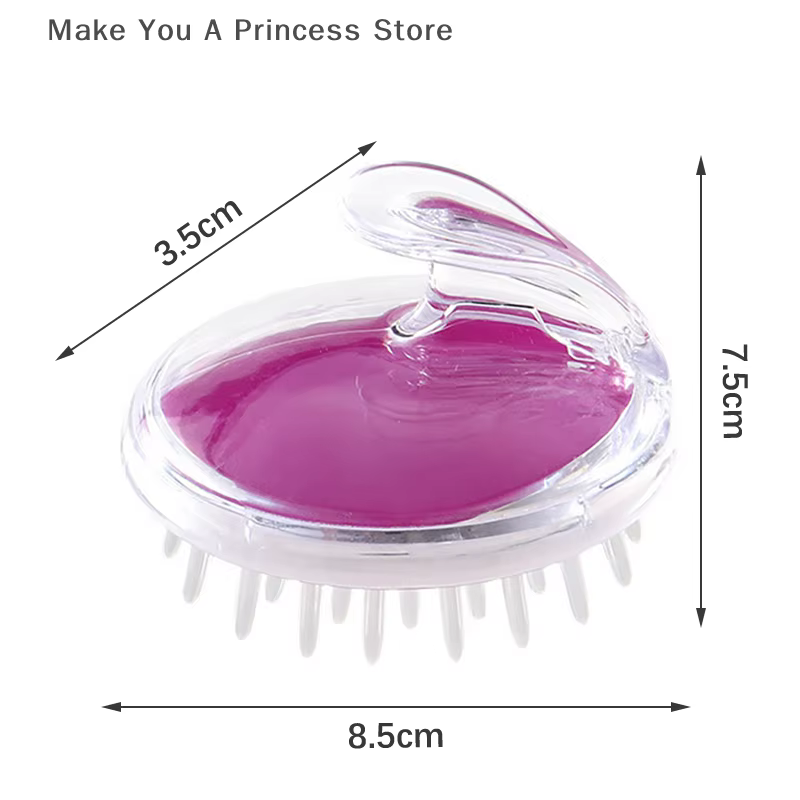 PP tête corps masseur shampooing cuir chevelu brosse de Massage cheveux lavage peigne
