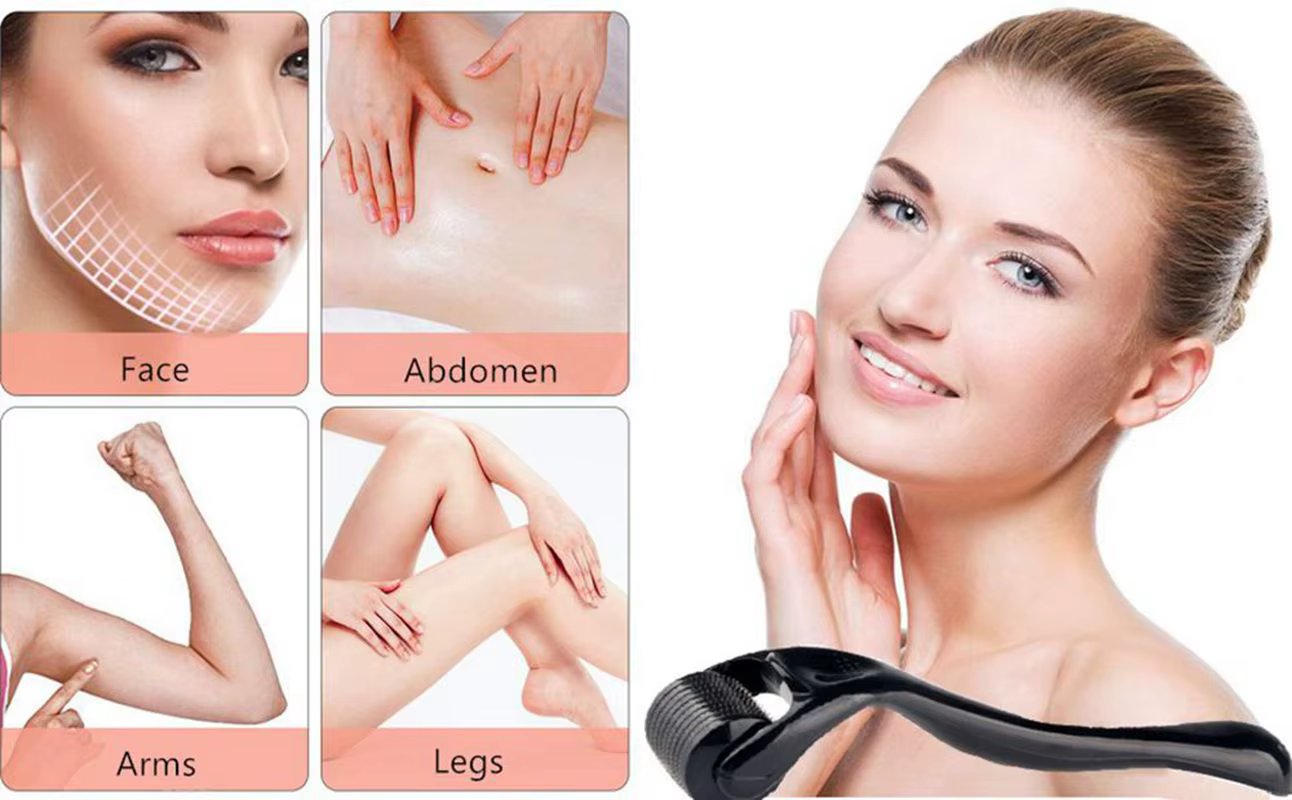 Rouleau Derma pour cheveux et barbe