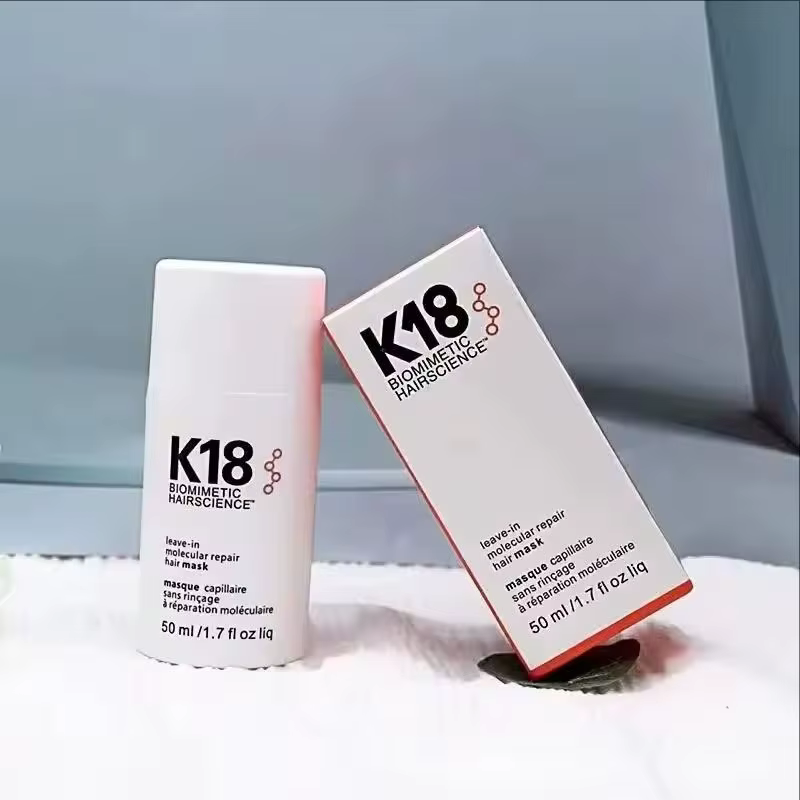 Masque capillaire réparateur à la kératine moléculaire K18 sans rinçage 50 ml