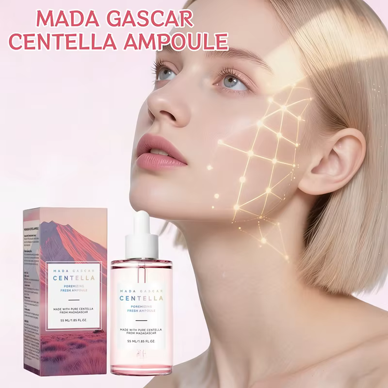 Sérum hydratant pour le visage à la Centella Asiatica 55ml, éclaircit, raffermit la peau, répare la peau sensible, améliore l'élasticité de la peau, soin quotidien