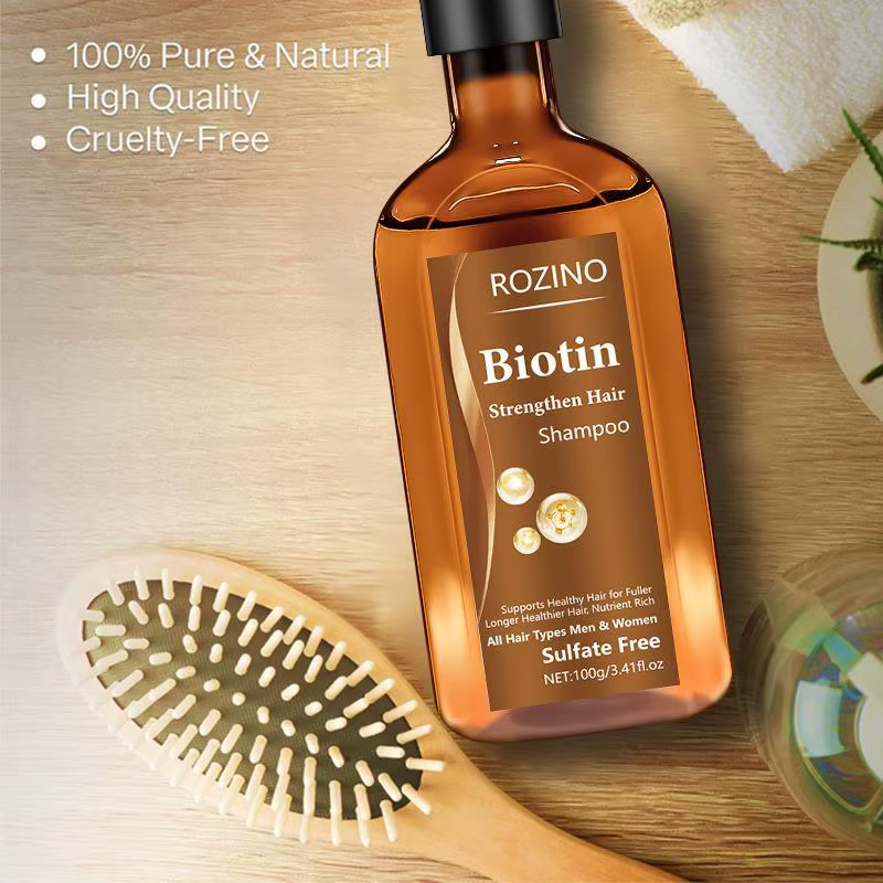 Shampoing à biotine pour la croissance des cheveux