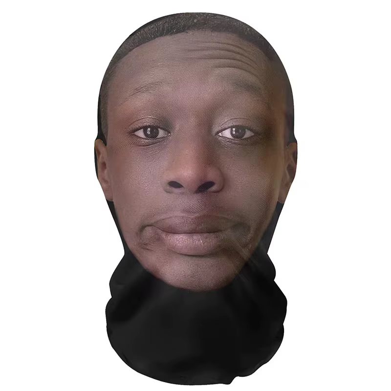 Masque complet style Anime Michael Jackson, unisexe, anti-poussière, écharpe de cyclisme, couvre-chef pour Halloween, Cosplay, jeu de rôle, accessoires de fête