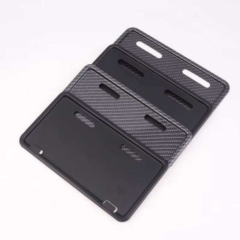Support de plaque d'immatriculation universel en fer pour véhicule électrique, 1 pièce, cadre de protection, cadres de plaque d'immatriculation de moto