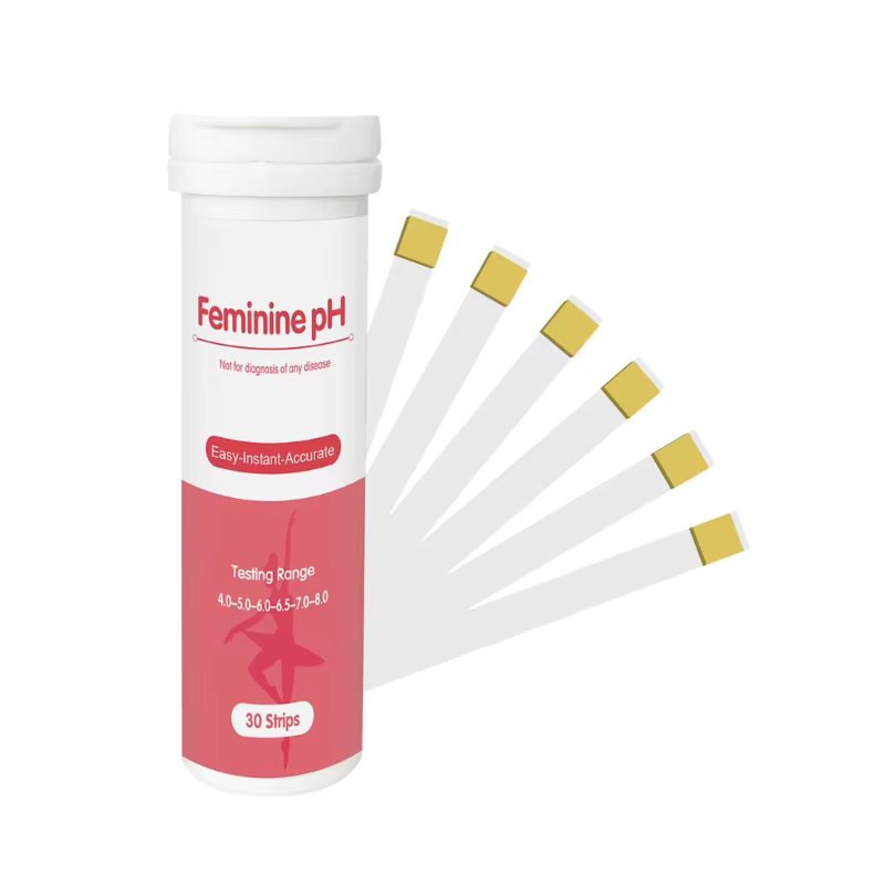 Inflammation gynécologique sœur santé féminine auto-test vagin PH bandes papier