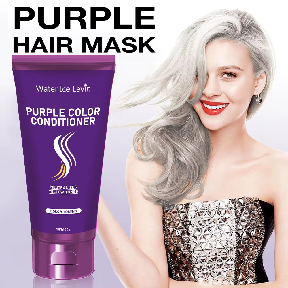 Masque capillaire réparateur violet