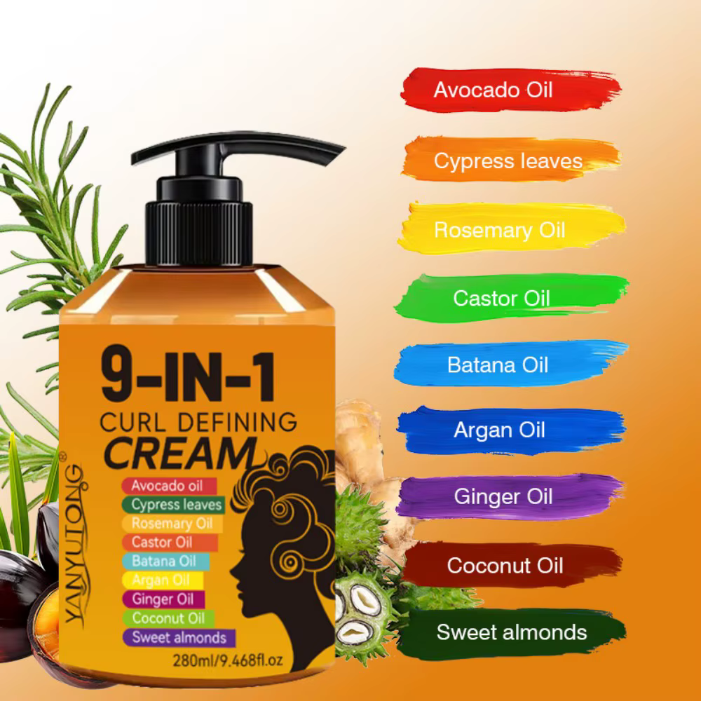 Crème coiffante pour cheveux bouclés 280 ml
