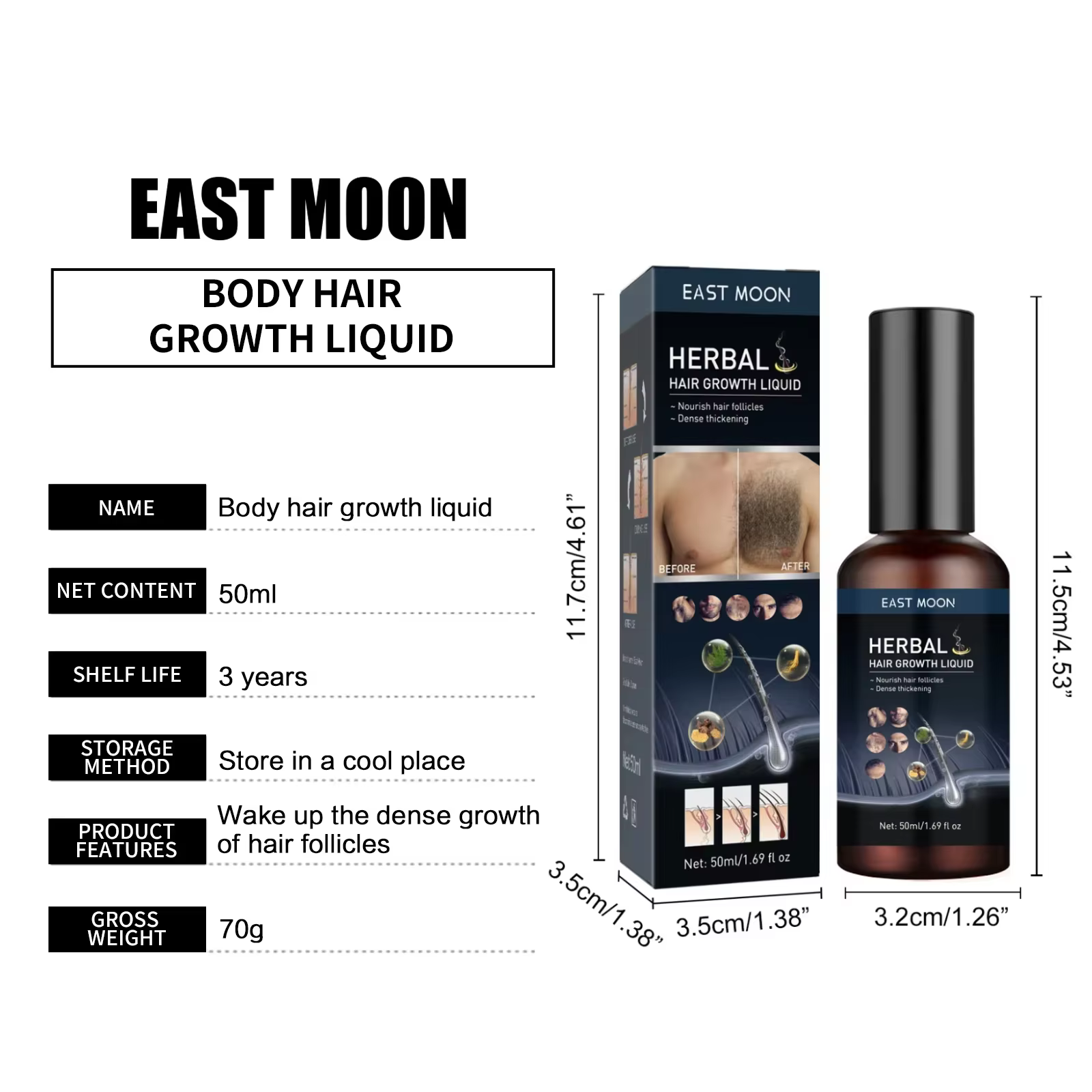 Sérum de croissance des cheveux