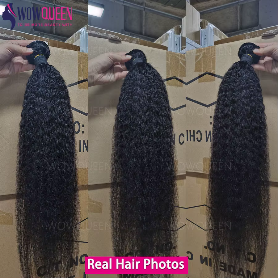 Meche Tissage Humain Hair Kinky Natural