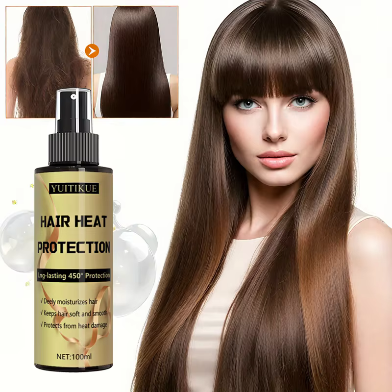 Spray de protection contre la chaleur des cheveux