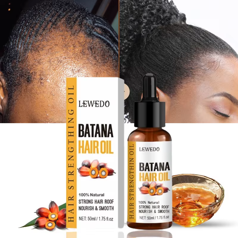 Lewedo Batana huile capillaire 100% sérum de croissance hydratant apaisant cuir chevelu régénération des cheveux Essence ensemble naturel hydrate nourrir