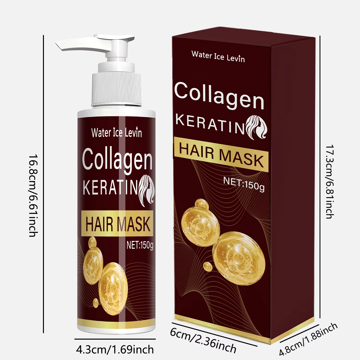 Masque capillaire au collagène